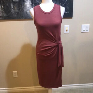 NWT Gap Sleeveless Racer Back Tank Styling Knot Twist Midi Dress Size XS